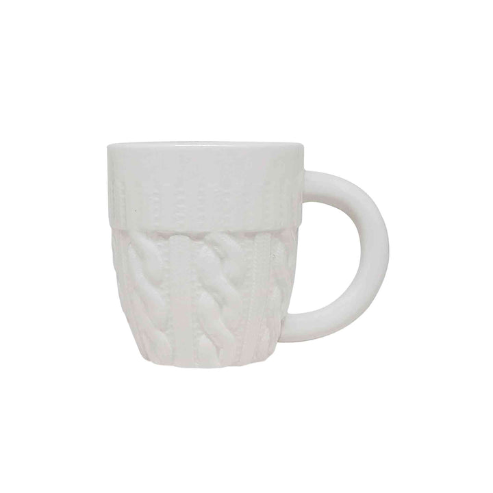 CREAM SWEATER COFFEE MUG