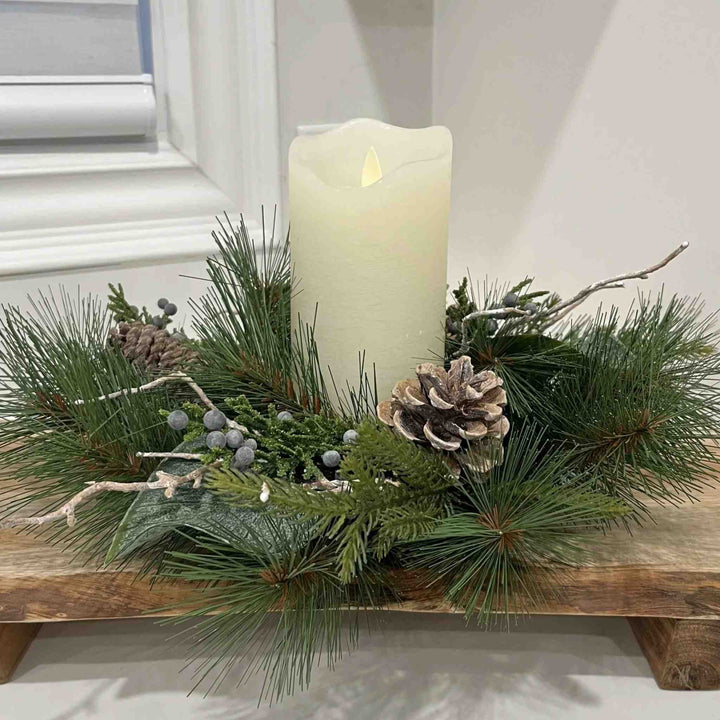 REAL FEEL NORFOLK PINE CANDLE RING
