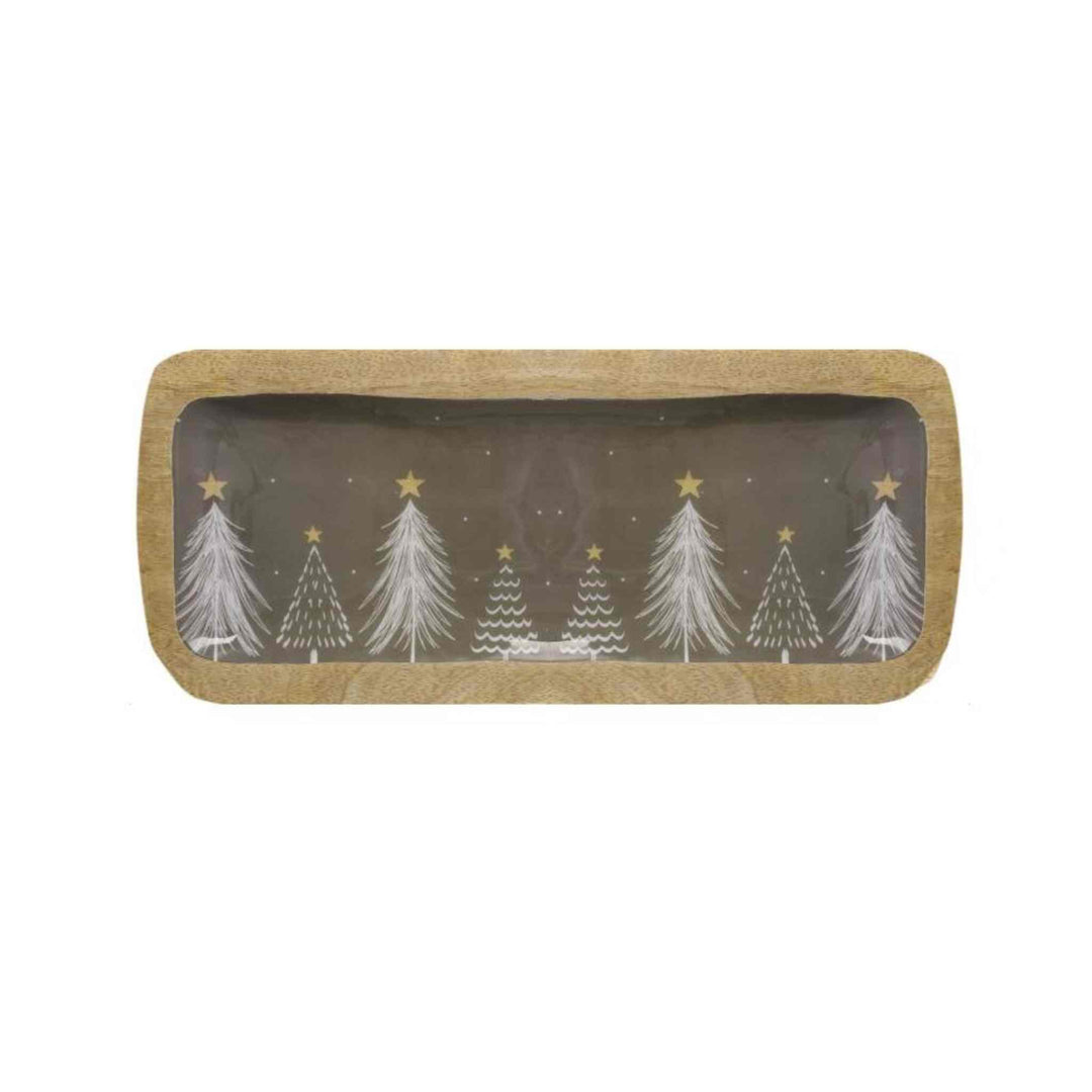 CHRISTMAS TREE PLATE