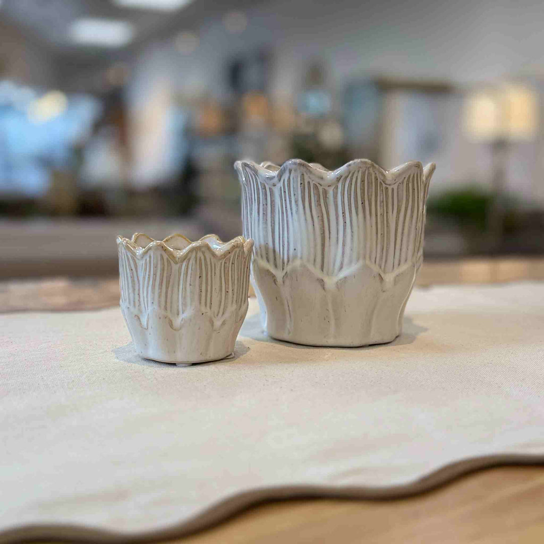 CERAMIC FLOWER POT