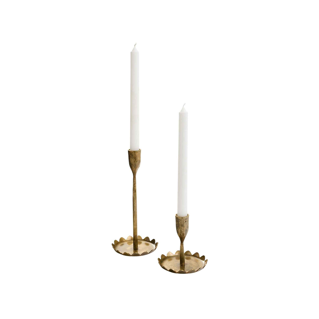 HAND HAMMERED CANDLE HOLDER
