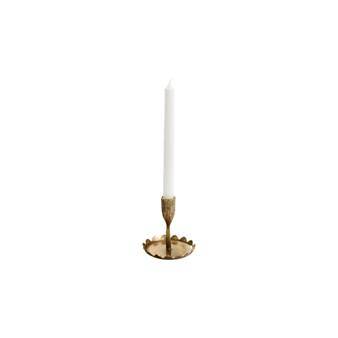 HAND HAMMERED CANDLE HOLDER