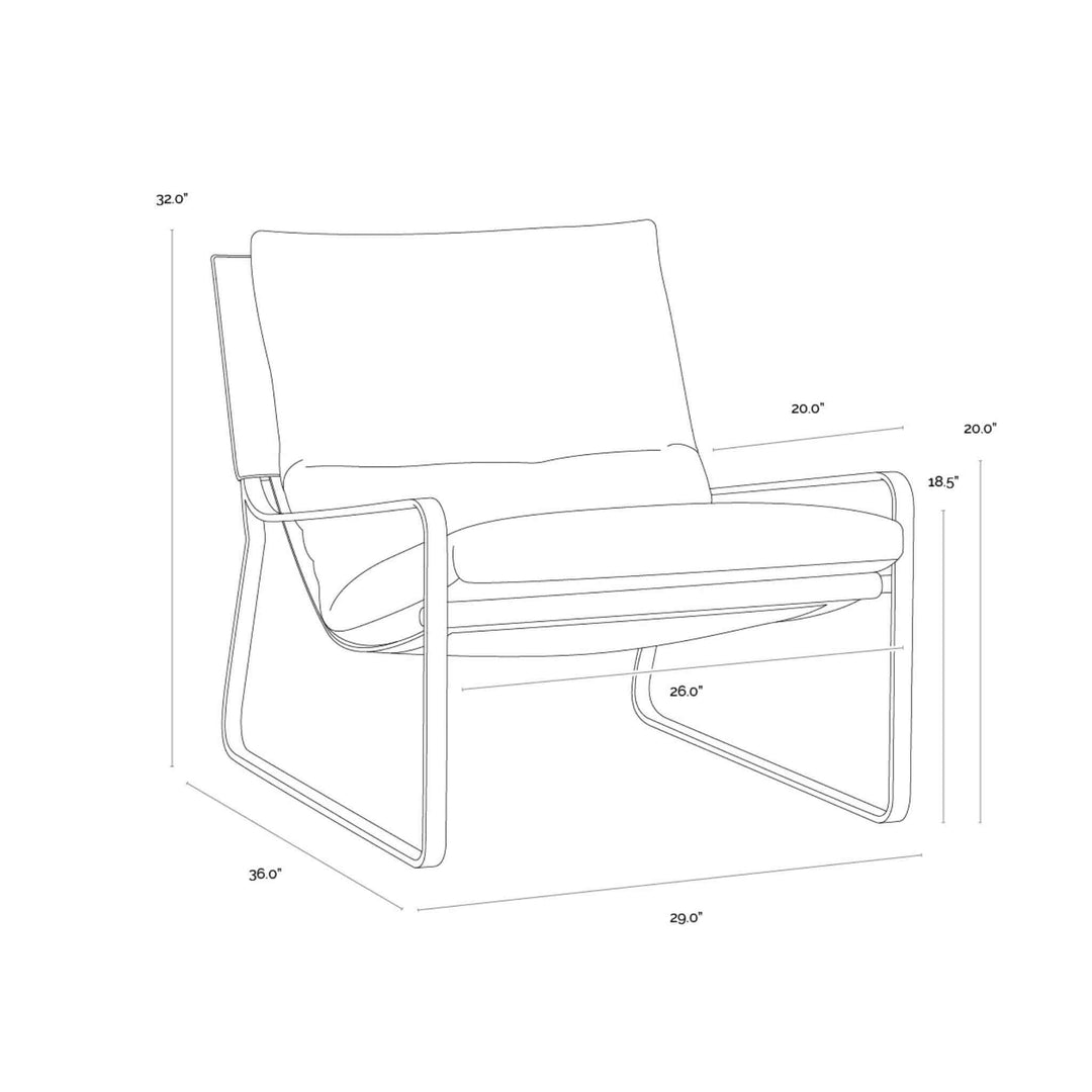 ZENITH LEATHER CHAIR