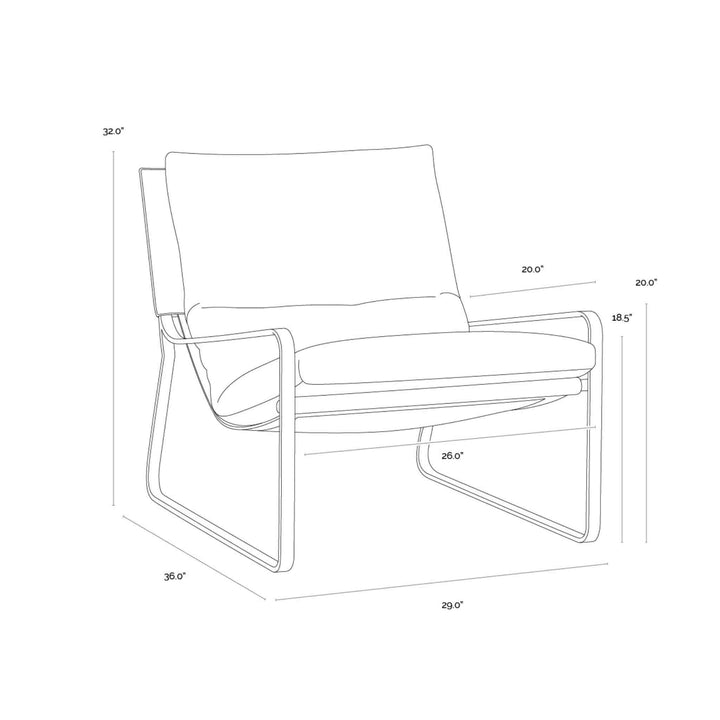 ZENITH LEATHER CHAIR