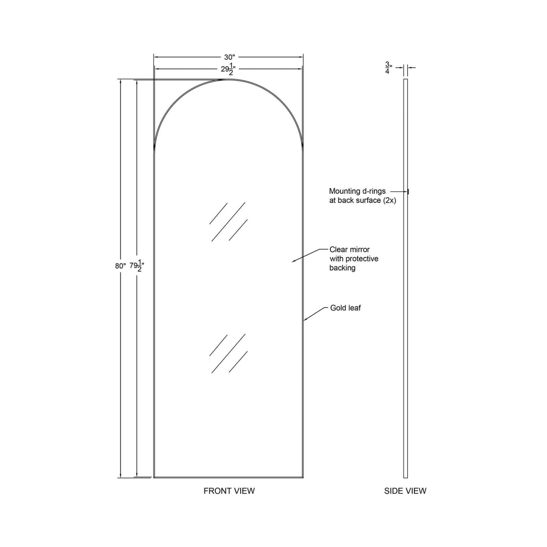 HATCH FULL LENGTH MIRROR