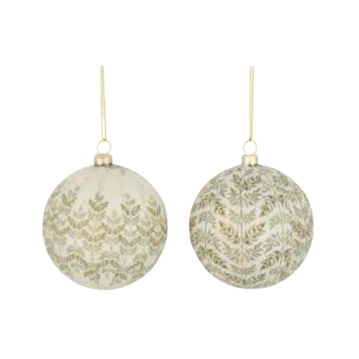 PAPER COVERED BALL, ORNAMENT