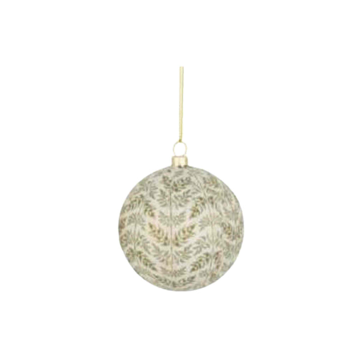 PAPER COVERED BALL, ORNAMENT