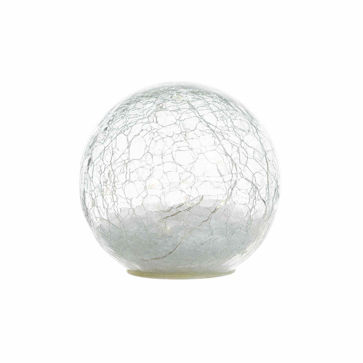 CRACKLE GLASS LED DOME