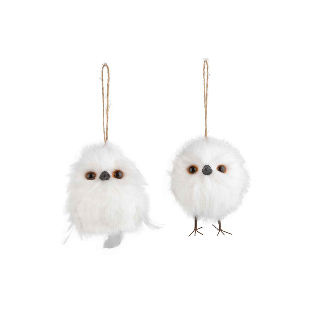 PLUSH OWL ORNAMENT