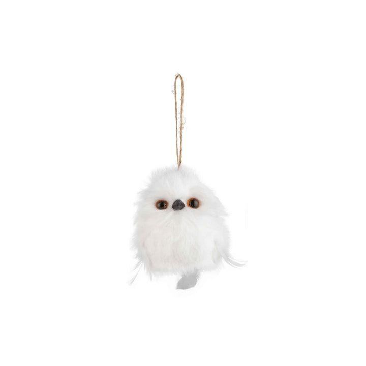 PLUSH OWL ORNAMENT