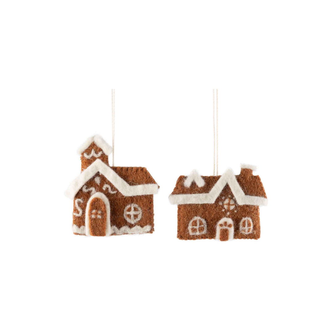 GINGERBREAD HOUSE ORNAMENT
