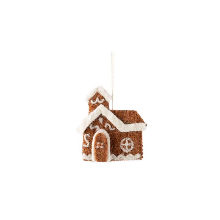 GINGERBREAD HOUSE ORNAMENT