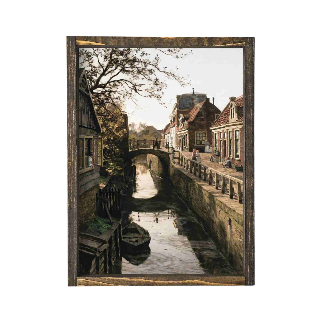 VINTAGE CANAL PRINT