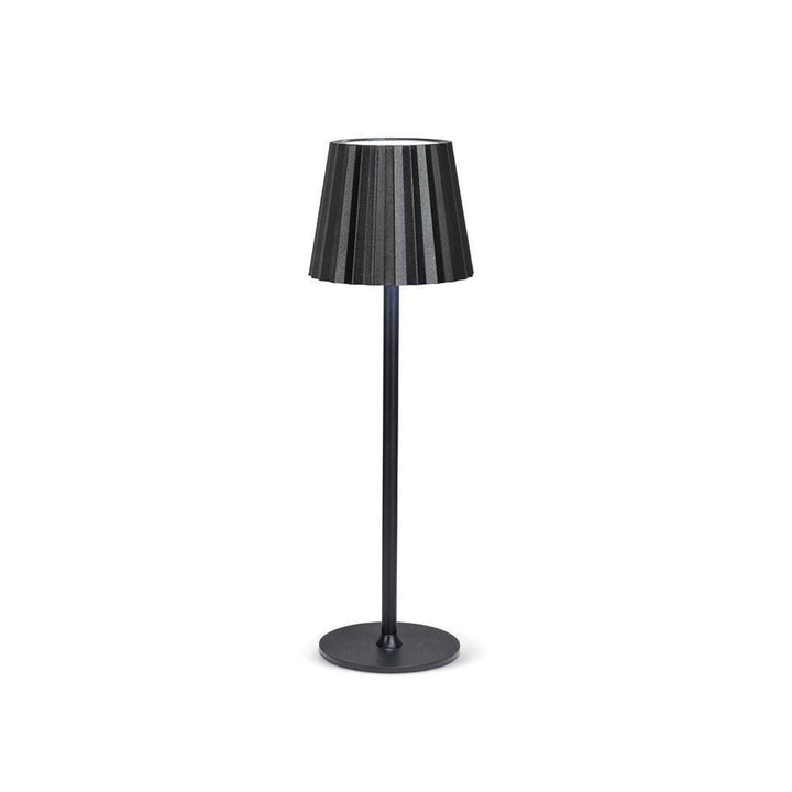 FLUTED SHADE LED TABLE LAMP