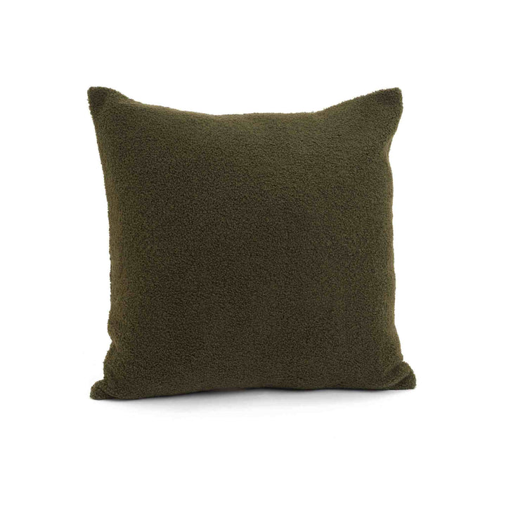 BASEL TEDDY PILLOW, OLIVE