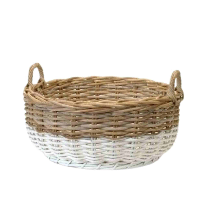 ROUND TWO TONE BASKET