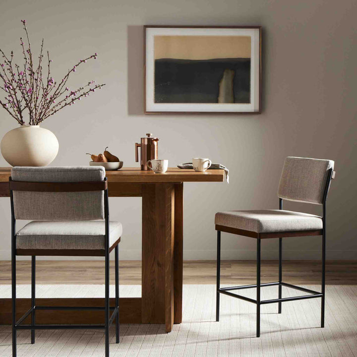 BENTON STOOL, SAVILLE FLANNEL
