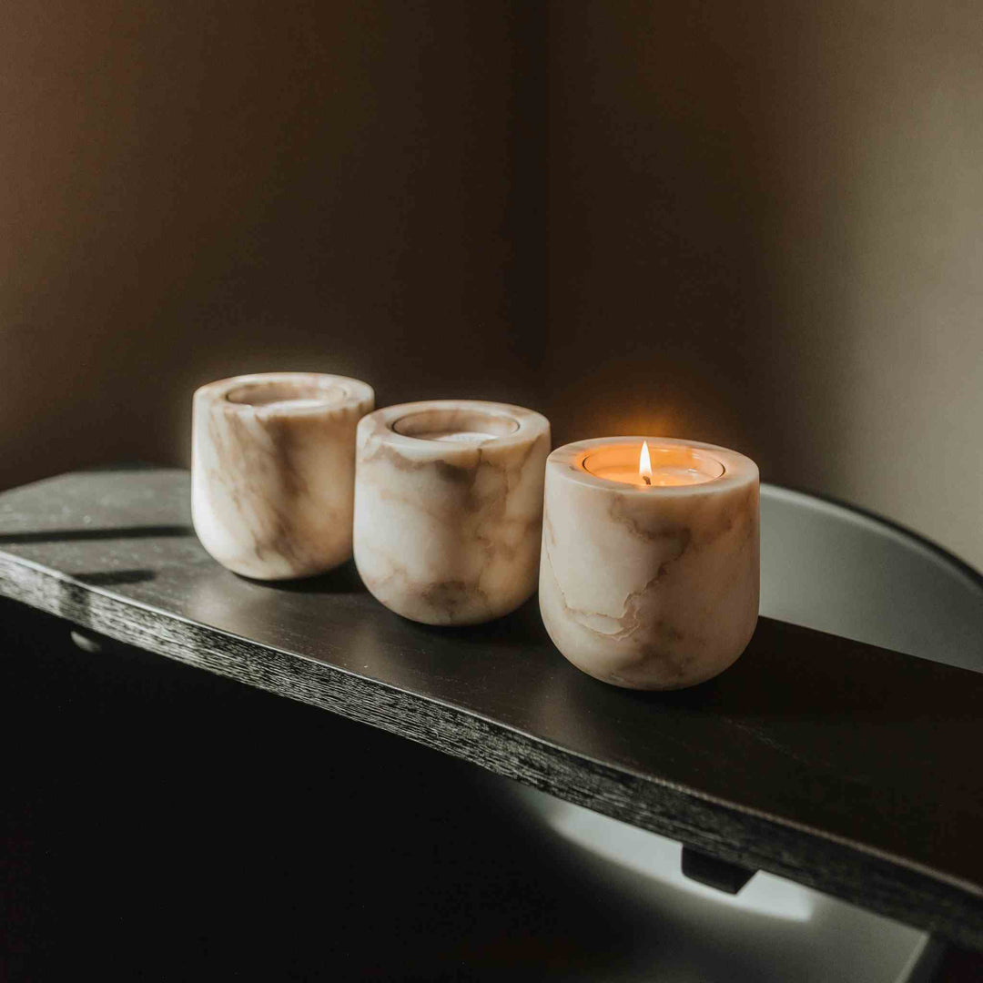 CALACATTA GOLD MARBLE, REFILLABLE VESSEL