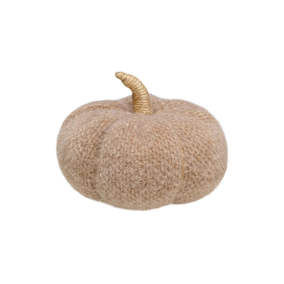 TAN FUZZY FALL PUMPKIN