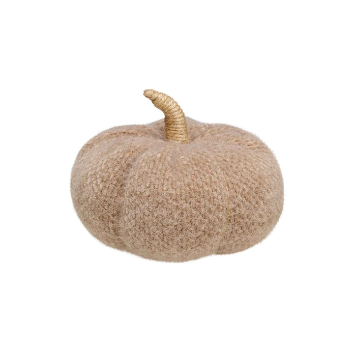 TAN FUZZY FALL PUMPKIN