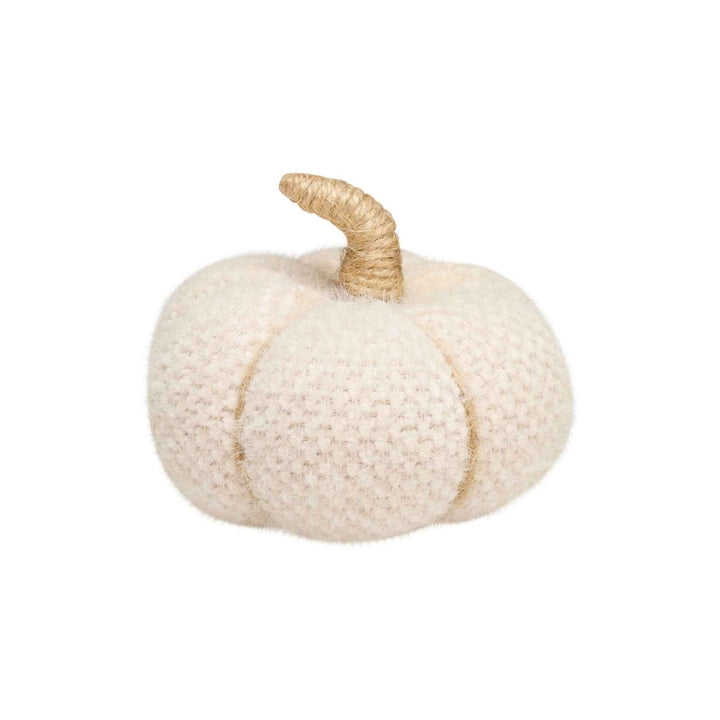 CREAM FUZZY FALL PUMPKIN
