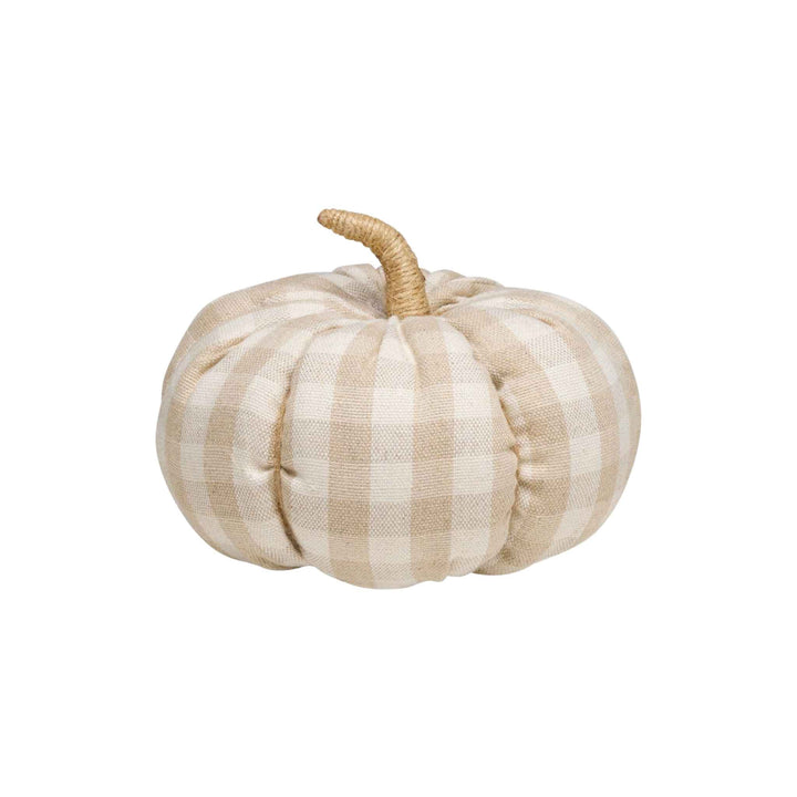 TAN CHECK PUMPKIN