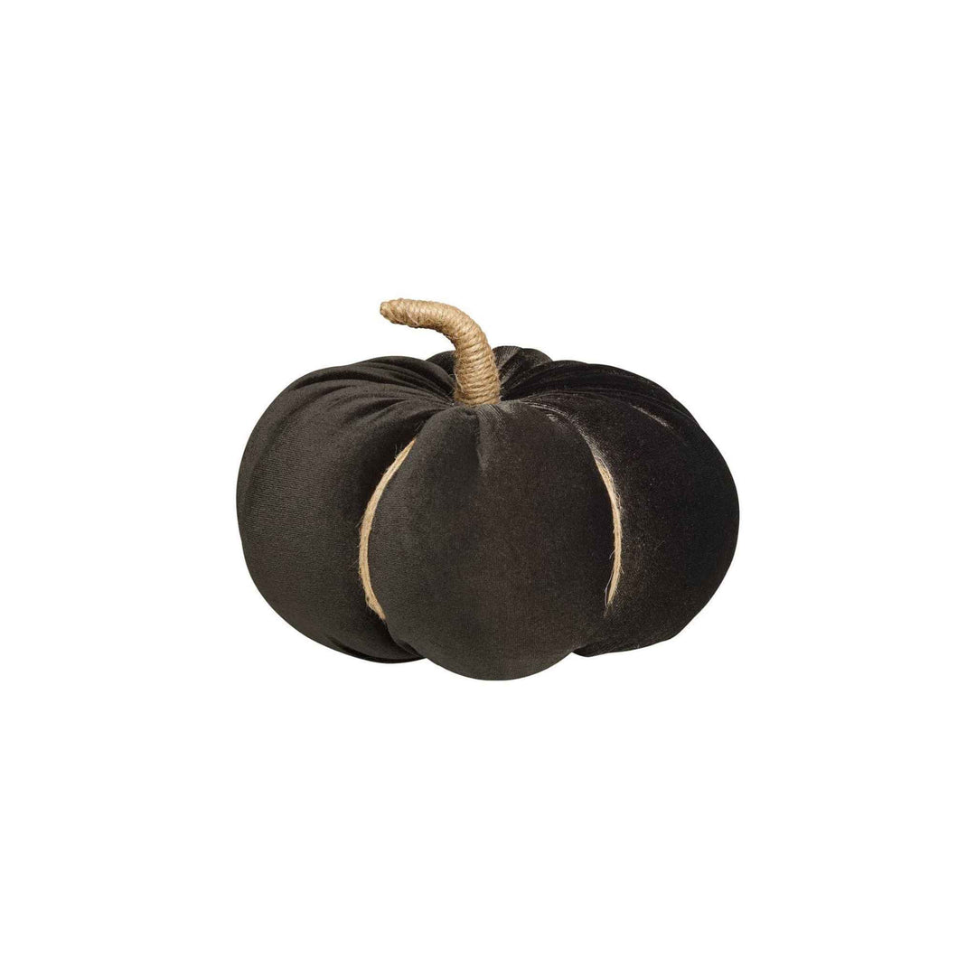 FOREST GREEN VELVET PUMPKIN