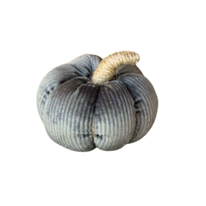 GRAY CORDUROY PUMPKIN