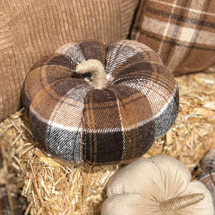AUSTIN PLAID PUMPKIN