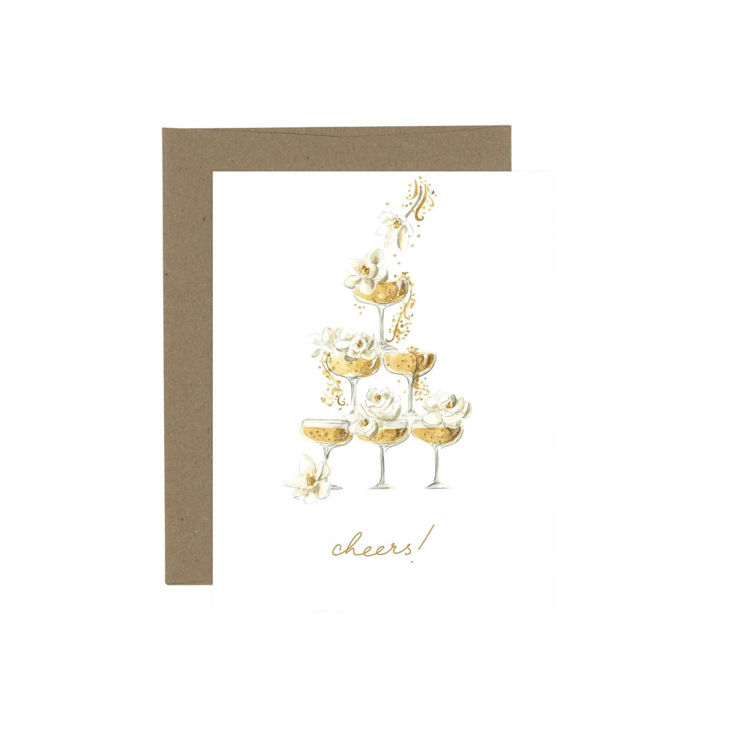 CHAMPAGNE CHEERS, CARD