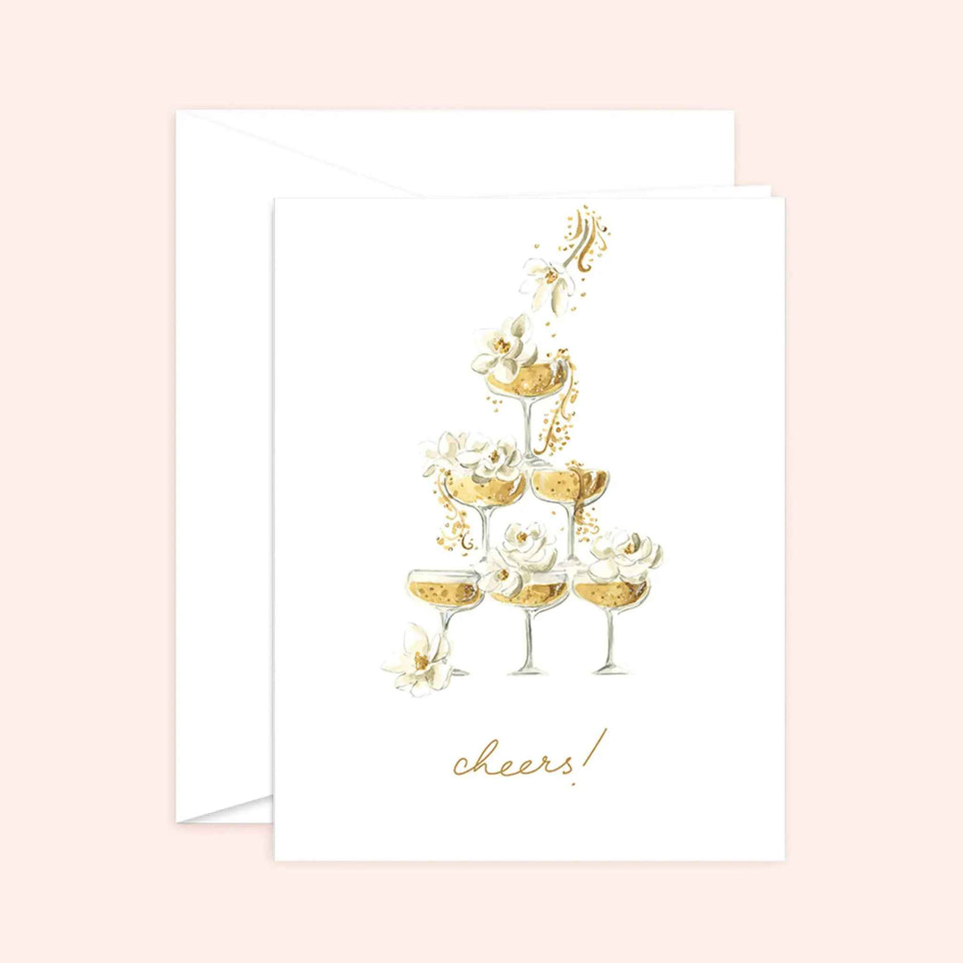 CHAMPAGNE CHEERS, CARD