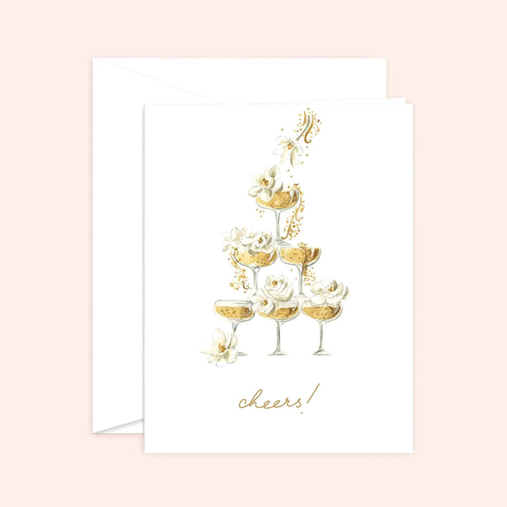CHAMPAGNE CHEERS, CARD