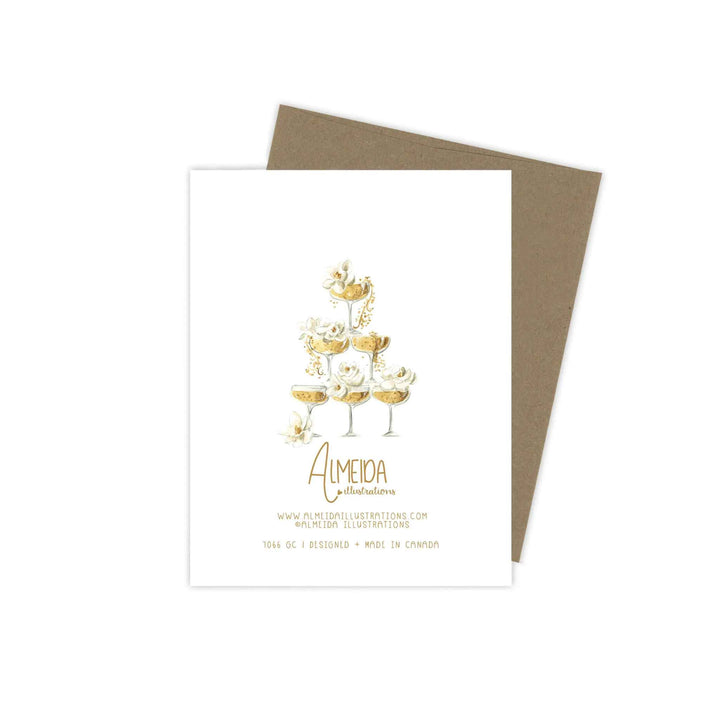 CHAMPAGNE CHEERS, CARD