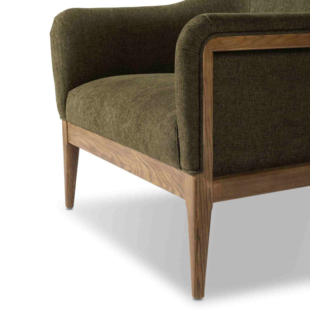COLSTON OCCASSIONAL CHAIR, SUTTON OLIVE