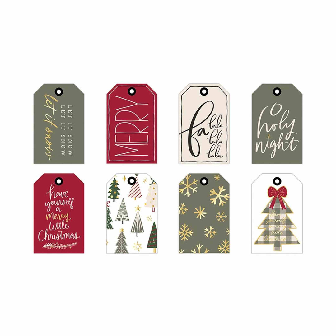 GIFT TAG BOOK, HOLIDAY