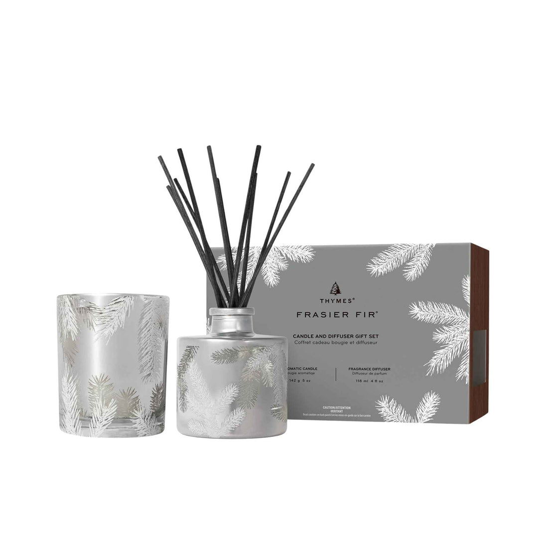 FRASIER FIR DIFFUSER &amp; CANDLE SET