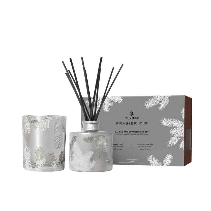 FRASIER FIR DIFFUSER &amp; CANDLE SET