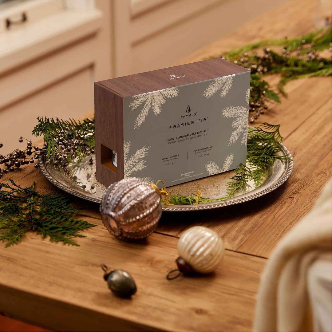FRASIER FIR DIFFUSER &amp; CANDLE SET