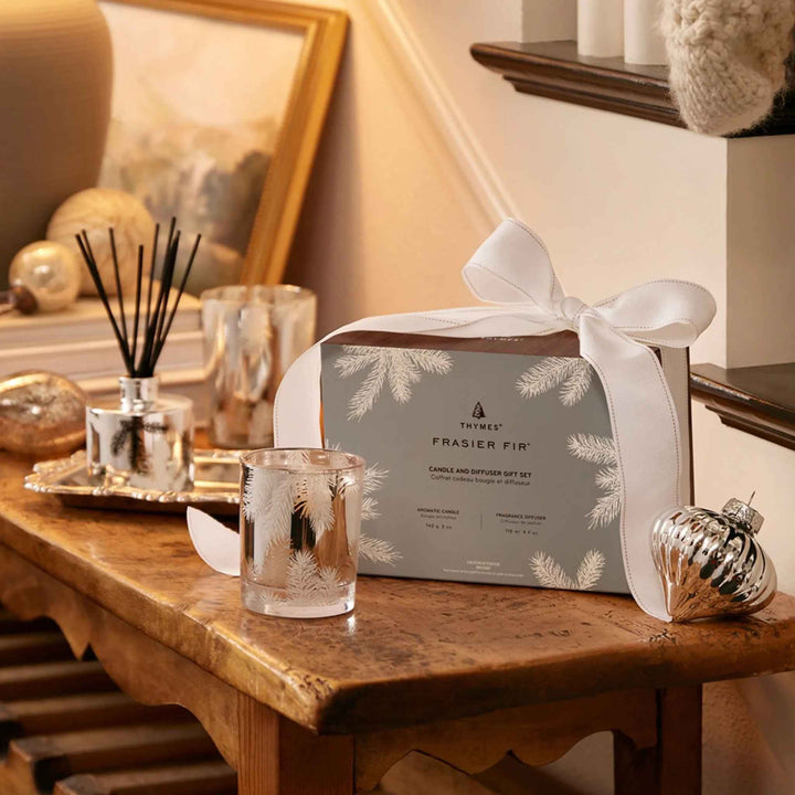 FRASIER FIR DIFFUSER &amp; CANDLE SET