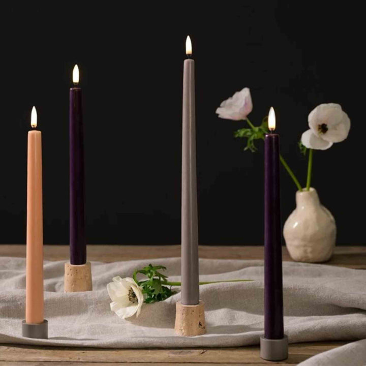 DANISH TAPER HOLDER, S/2