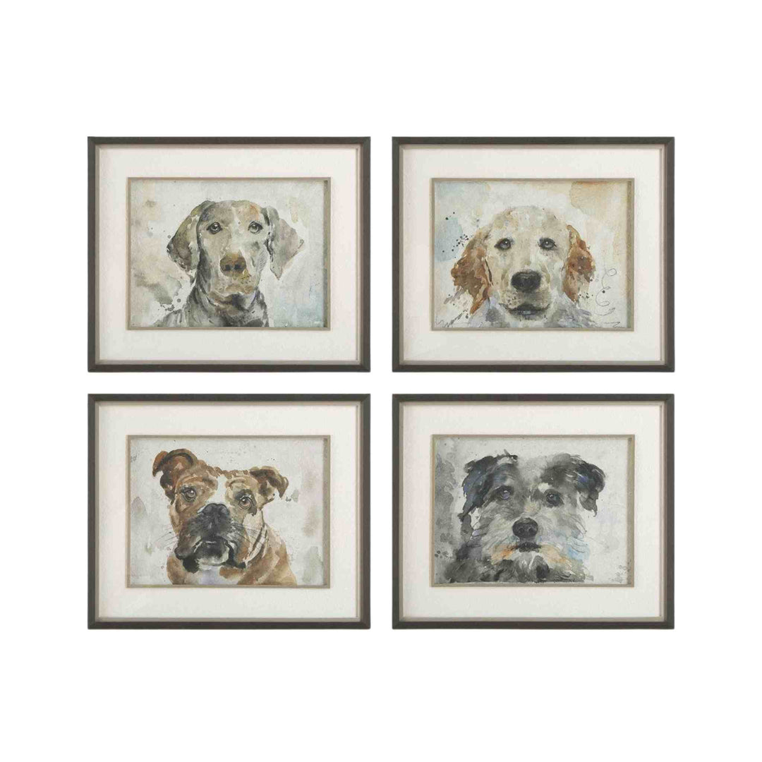 DOG DAYS, FRAMED ART