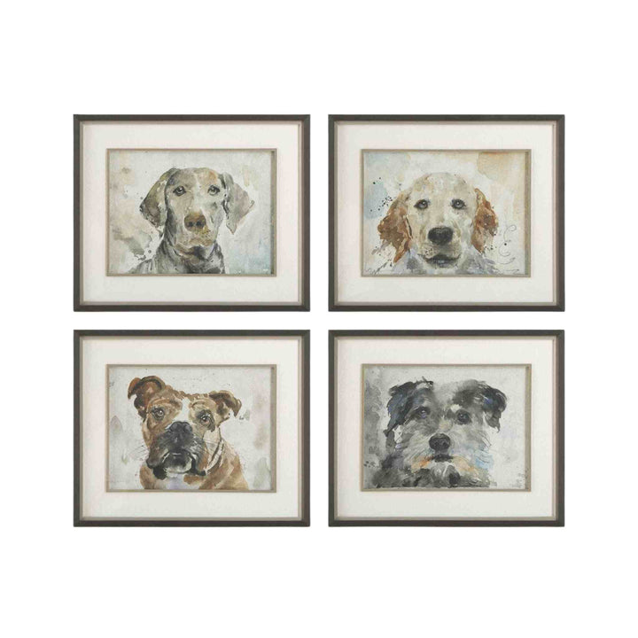 DOG DAYS, FRAMED ART