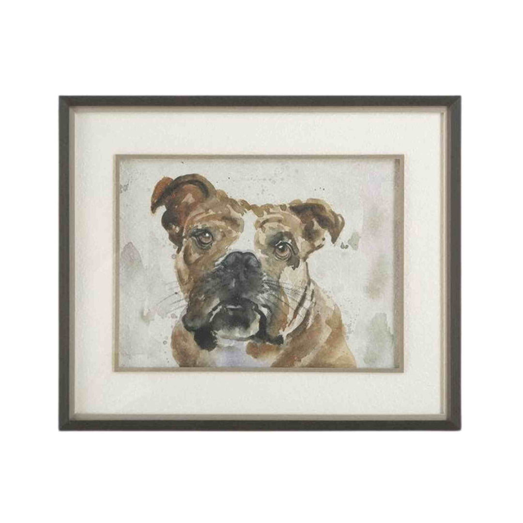 DOG DAYS, FRAMED ART