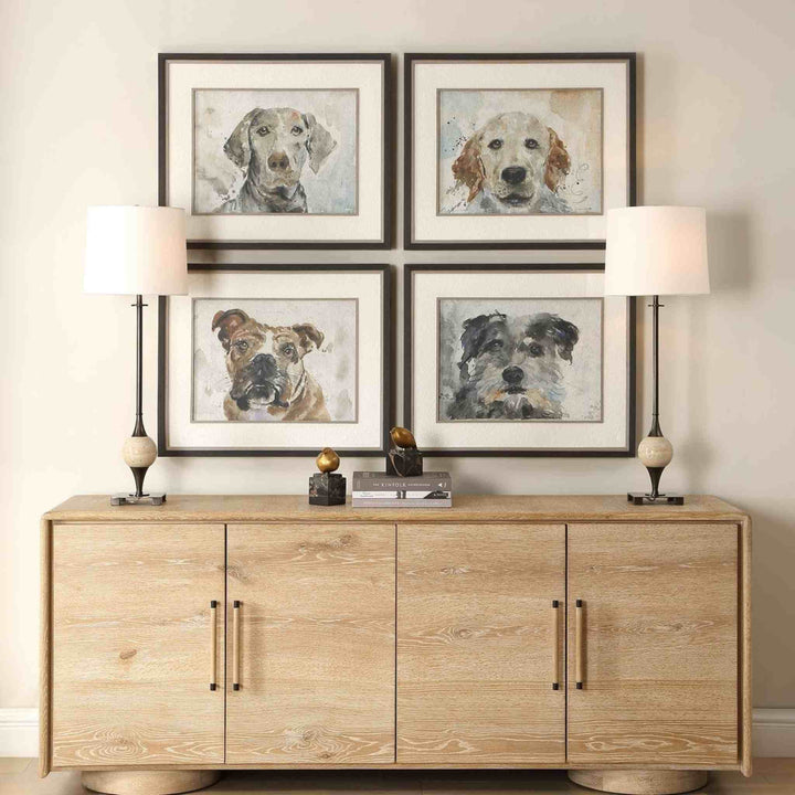 DOG DAYS, FRAMED ART
