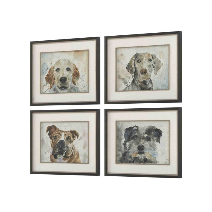 DOG DAYS, FRAMED ART