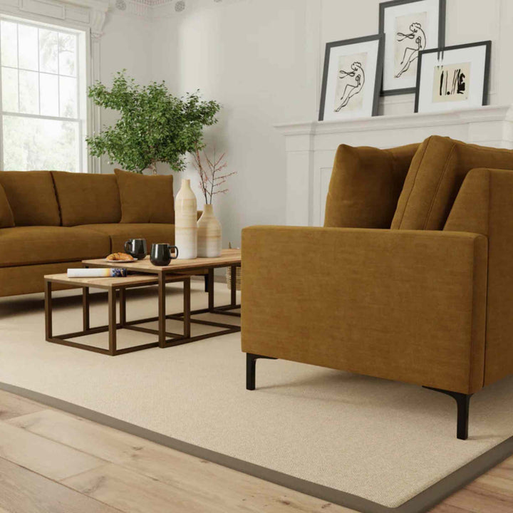 *IN STOCK* ETHAN CONDO SOFA, GR.10, ZEN CANVAS