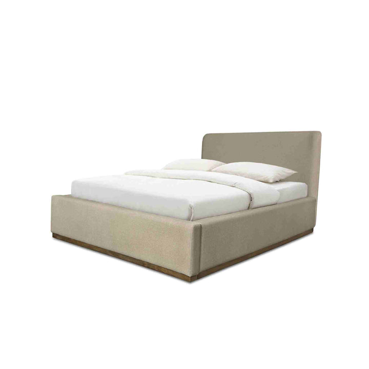 FARAH STORAGE BED, VELVET SANDSTORM