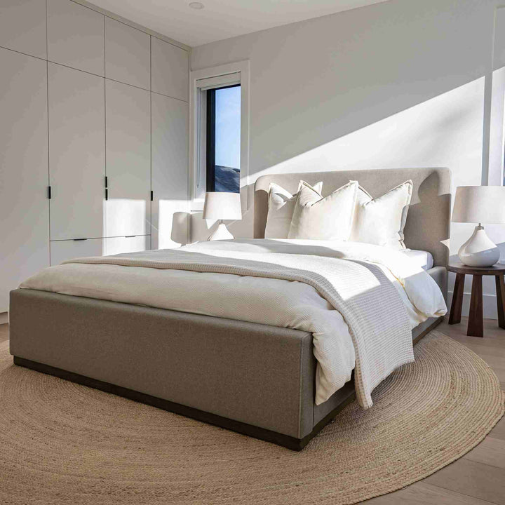 FARAH STORAGE BED, VELVET SANDSTORM