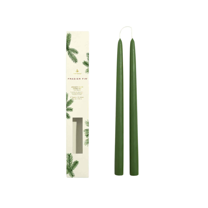 FRASIER FIR TAPER CANDLES, S/2