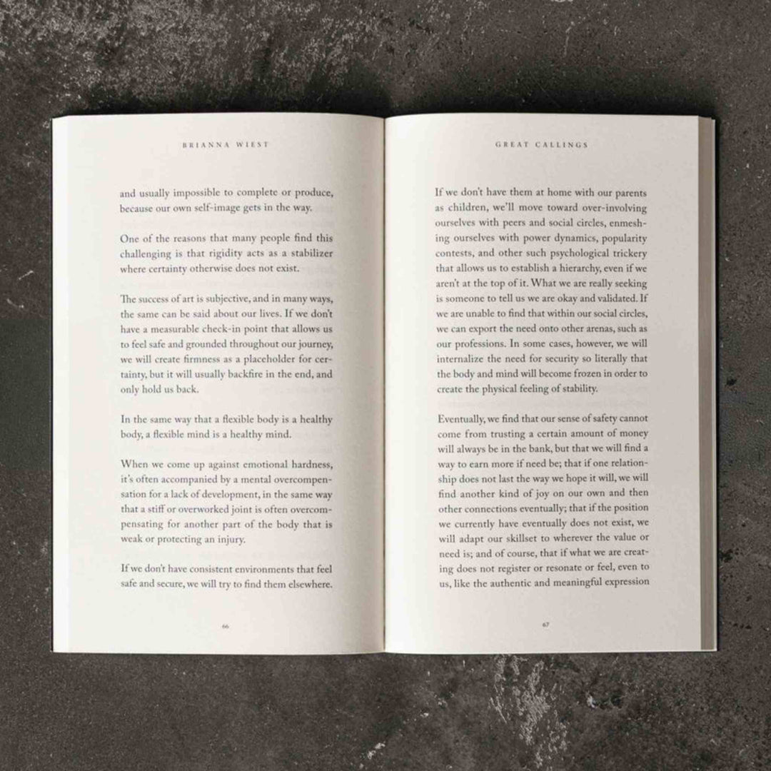 GREAT CALLINGS, BOOK